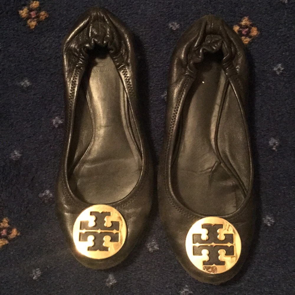 Black Tory Burch flats